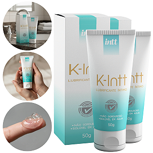 K-Intt Lubrificante Íntimo Intt Base de Água 50g - Kit 2 und