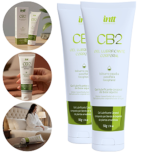 CB2 Lubrificante Íntimo Intt Bálsamo Copaiba 50ml - Kit 2 und