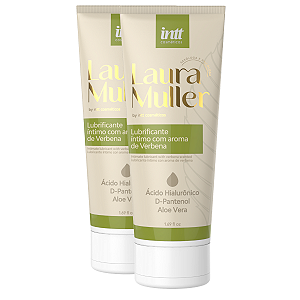 Laura Muller Lubrificante Íntimo Intt Aroma de Verbena 50ml - Kit 2 und