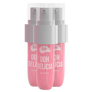 Ooh Delícia Calda Picante Intt Marshmallow  11g - Kit 3 und