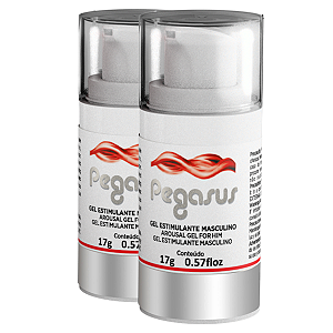 Pegasus Gel Estimulante Masculino Intt 17g - Kit 2 und