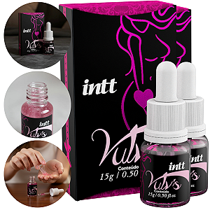 Vulv’s Esquenta e Lubrifica Intt Sabor Doce 15g - Kit 2 und
