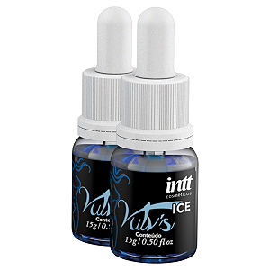 Vulv’s Esquenta/Esfria e Lubrifica Intt Sabor Menta 15g - Kit 2 und