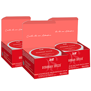 Esfoliante Gel Região Virilha Deborah Secco Intt 150g - Kit 3 und