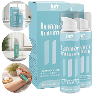 Lumier Inttimus Clareador Corporal Intt 30ml - Kit 2 und
