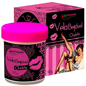 Vela Beijável Chiclete La Pimienta Óleo de Massagem 45g