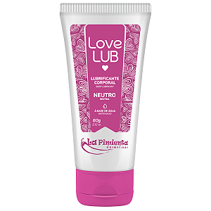 Love Lub Lubrificante Corporal Neutro La Pimienta 60g