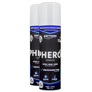 Desodorante Intimo Masculino PHERO La Pimienta Essence 166ml - Kit 2 und