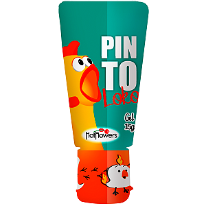Pinto Loko Gel Excitante Masculino Hot Flowers 15g