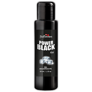 Power Black Ice Gel Aromatizante Íntimo Hot Flowers 35ml