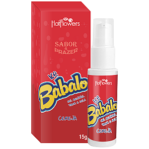 Gel Babaloo Ice Cereja Hot Flowers Beijável 15g