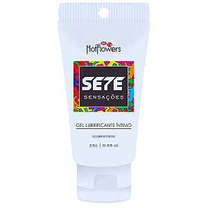 Gel Deslizante Anal Sete Sensações Hot Flowers 25g