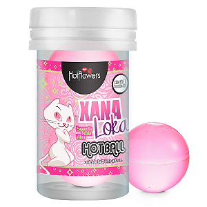 Hot Ball Plus Xana Loka Hot Flowers Cápsula Aromática Beijável