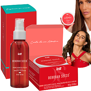 Kit Deborah Secco - Bruma Pélvica 120ml + Esfoliante Gel 150g Intt Aroma Sedutor