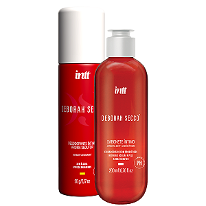 Kit Deborah Secco - Sabonete Íntimo 200ml + Desodorante Íntimo 90g Aroma Sedutor Intt