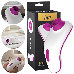 Sob Pressão Intt Sugador de Clitóris Roxo Com 10 Tipos de ondas USB