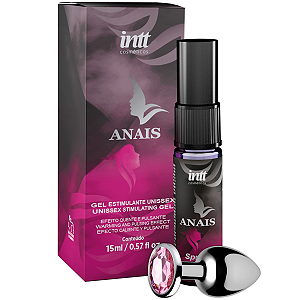 Kit Anal - Spray Anais 17ml Intt + Plug P de Luxo