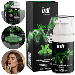Vibration Menta Intt Gel Excitante Vibrador Líquido Unissex Beijável 17ml