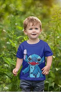 Camiseta Lilo e Stitch Infantil