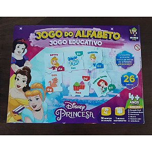 JOGO EDUCATIVO DISNEY PRINCESA