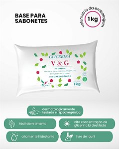 Base Glicerina Premium V&G - 1kg
