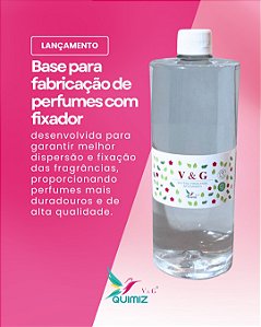 Base para Fabricação de Perfumes com Fixador V&G - 1 Litro