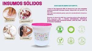 Quimiz Base Sais De Banho Espumante 900g