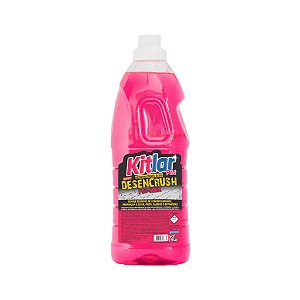 Desencrush Removedor Manchas Pós Obra de Vaso Sanitário, Pias, Gesso, Ferrugem 2L Kitlar Concentrado