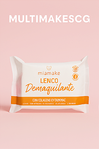 Lenços Demaquilantes Miamake com Colágeno