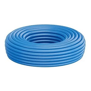 Tubo Mangueira PEAD Azul 20mm Rolo 100 metros