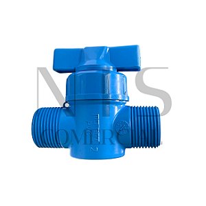 Registro PVC Esfera Rosa Macho/Macho 3/4"