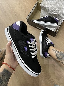 Tênis Hocks Flat Lite Black White