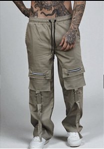 Calça cargo tira