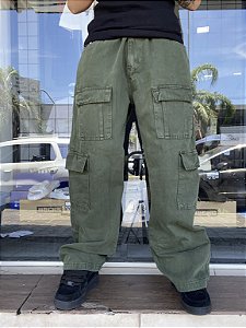 Calça cargo baggy