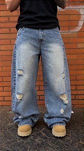 Calça baggy