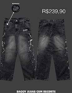 Calça baggy trip side