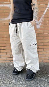 Calça baggy cargo trip side