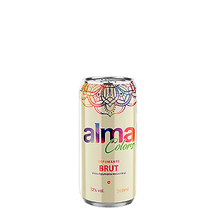 Espumante em Lata Alma Colors Brut Branco 269ml