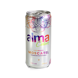 Espumante em Lata Alma Colors Moscatel 269ml