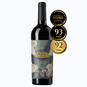Vinho Tinto Alice no País das Maravilhas Chapeleiro Malbec Gran Reserva
