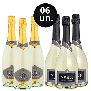 Kit 06 Espumantes Zero Álcool