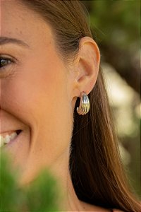 Argola Celeste - Prata