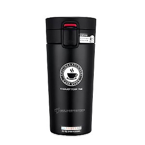Copo Térmico  Com Tampa Gold Sports Thermique Aço Inoxidável 304 - 380ml