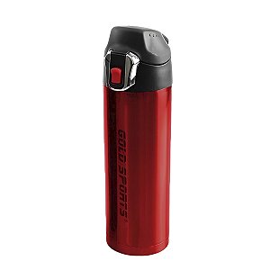 Garrafa EcoEsportiva II Aço Inoxidável Gold Sports 500 ml - Dupla Camada Aço inoxidável 304
