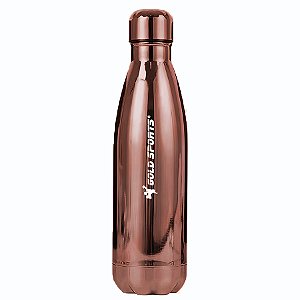 Garrafa Térmica Gold Sports Brass  em Aço Inoxidável 304 - 500ml