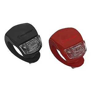 Kit 2 Lanternas Gold Sports Bike Luz De Segurança - 4 Leds