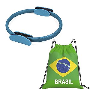 Anel Para Pilates Gold Sports Pro Tonificador Flexível Para Pilates Acompanha Sacola do Brasil