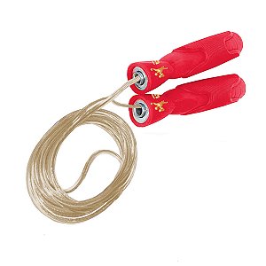 Corda de Pular para Gold Sports Gamma Pro Cabo de Aço com Rolamento