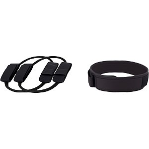 Cinto Elástico Gold Sports Booty Belt Resistance Tensão Pesada Exercício 9,071KGS