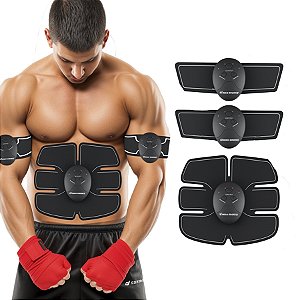 Cinto Tonificador Gold Sports Estimulador Elétrica Muscular Abdômen Braços e Pernas